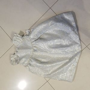 Girls Dress Laura Ashley size 3T blue/gold